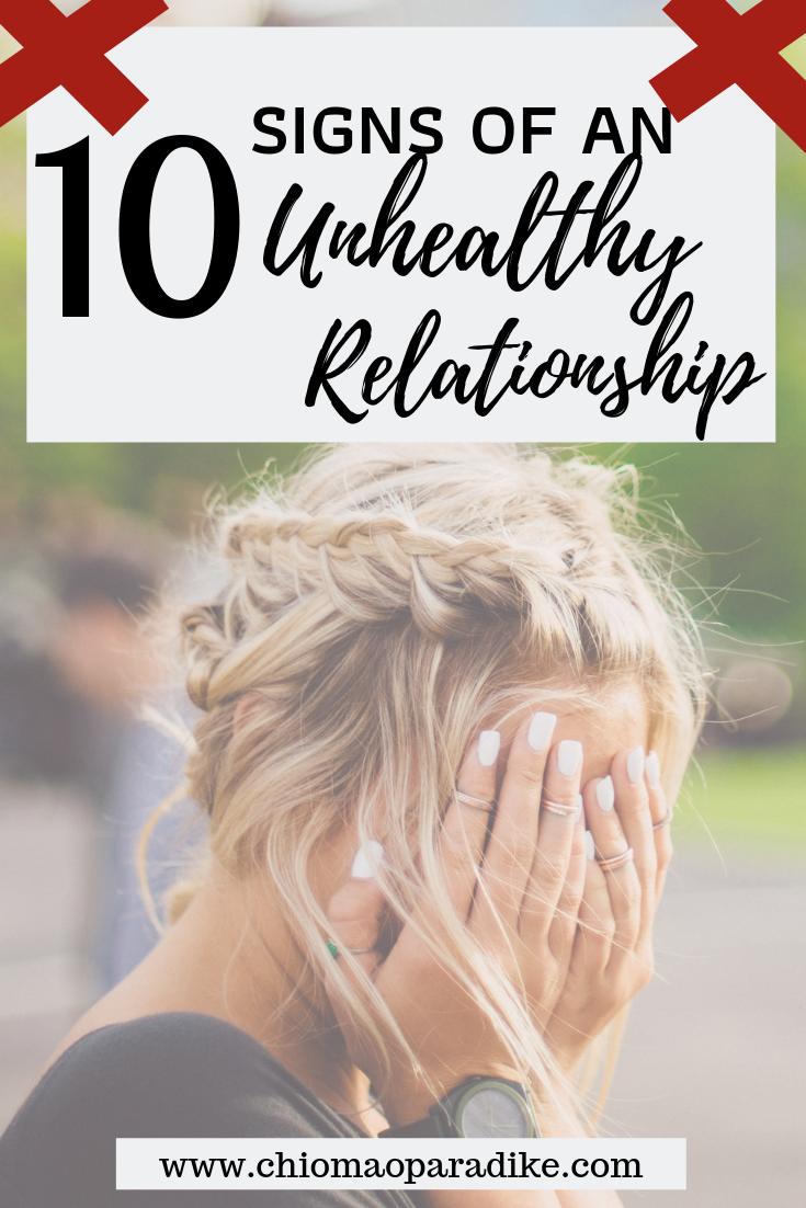 unhealthy relationships signs